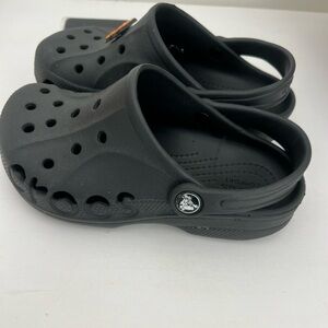 Crocs Kids Black Clogs Size 1